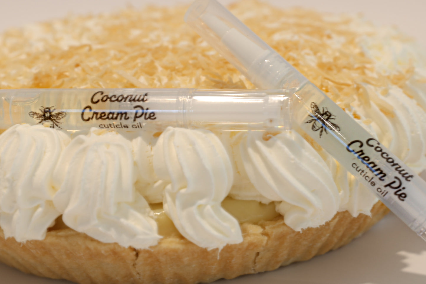 cuticle oil pen, nail nectar company, sweet coconut cream pie frangrance